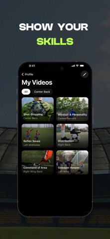 Pro Legacy: Football Talent screenshot