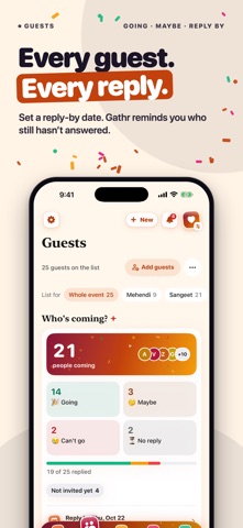 Gathr: Wedding & Event Planner Screenshot 5 of 10