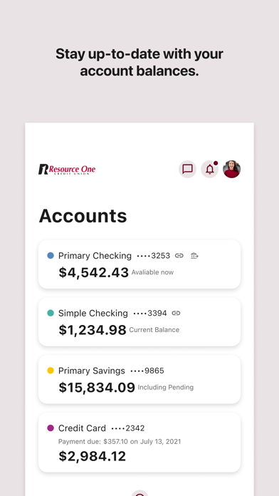 Screenshot #3 pour Resource One Credit Union