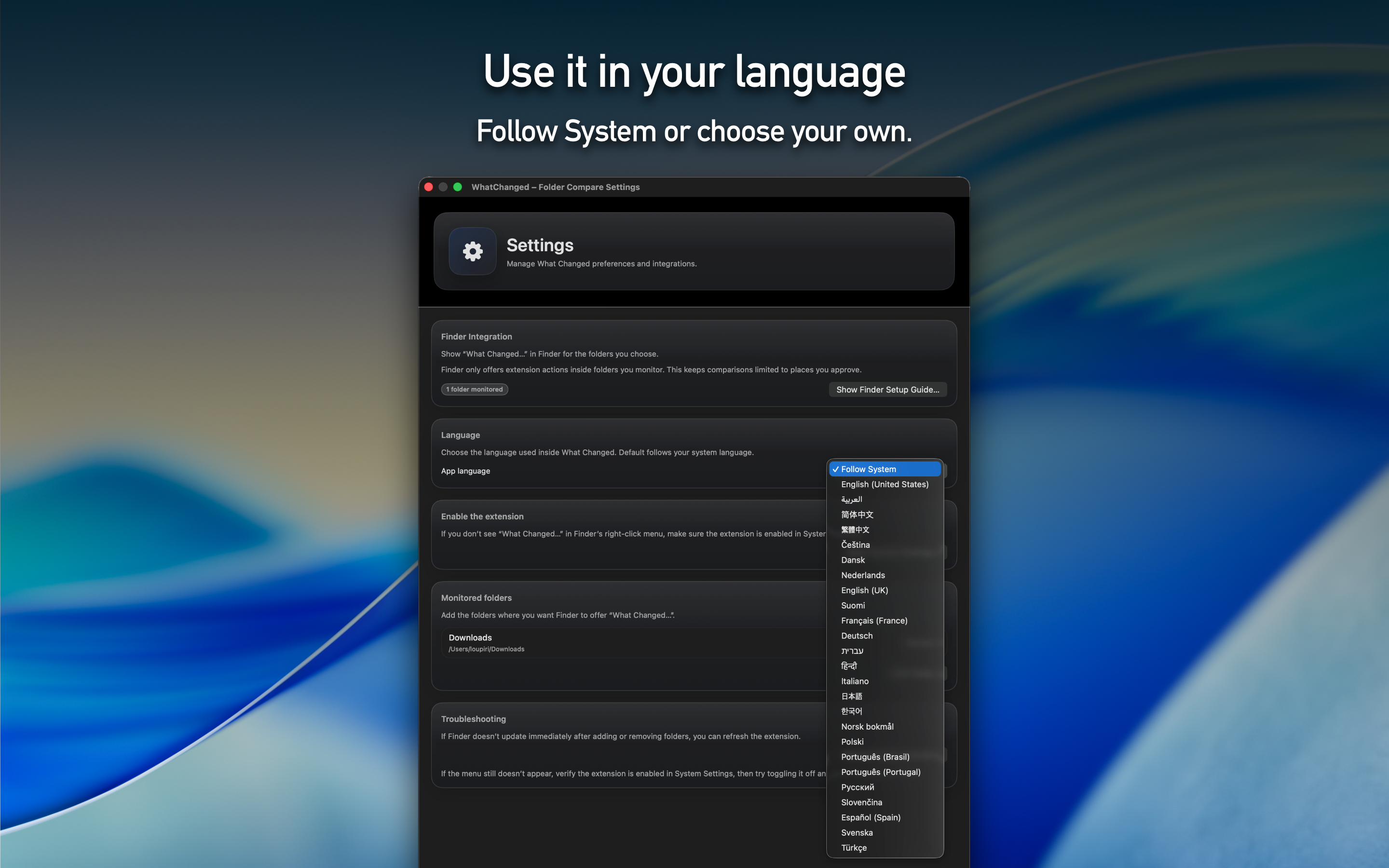 WhatChanged – Folder Compare