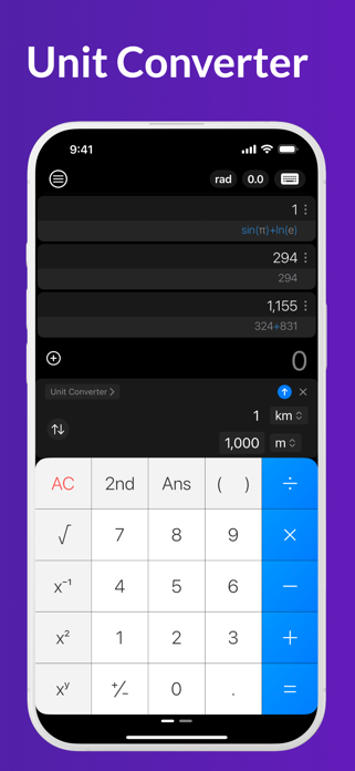 iCalc: Scientific Calculator Screenshot 5 of 5