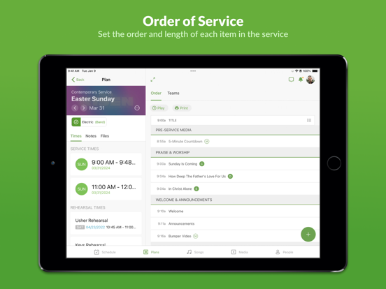 Screenshot #6 pour Planning Center Services
