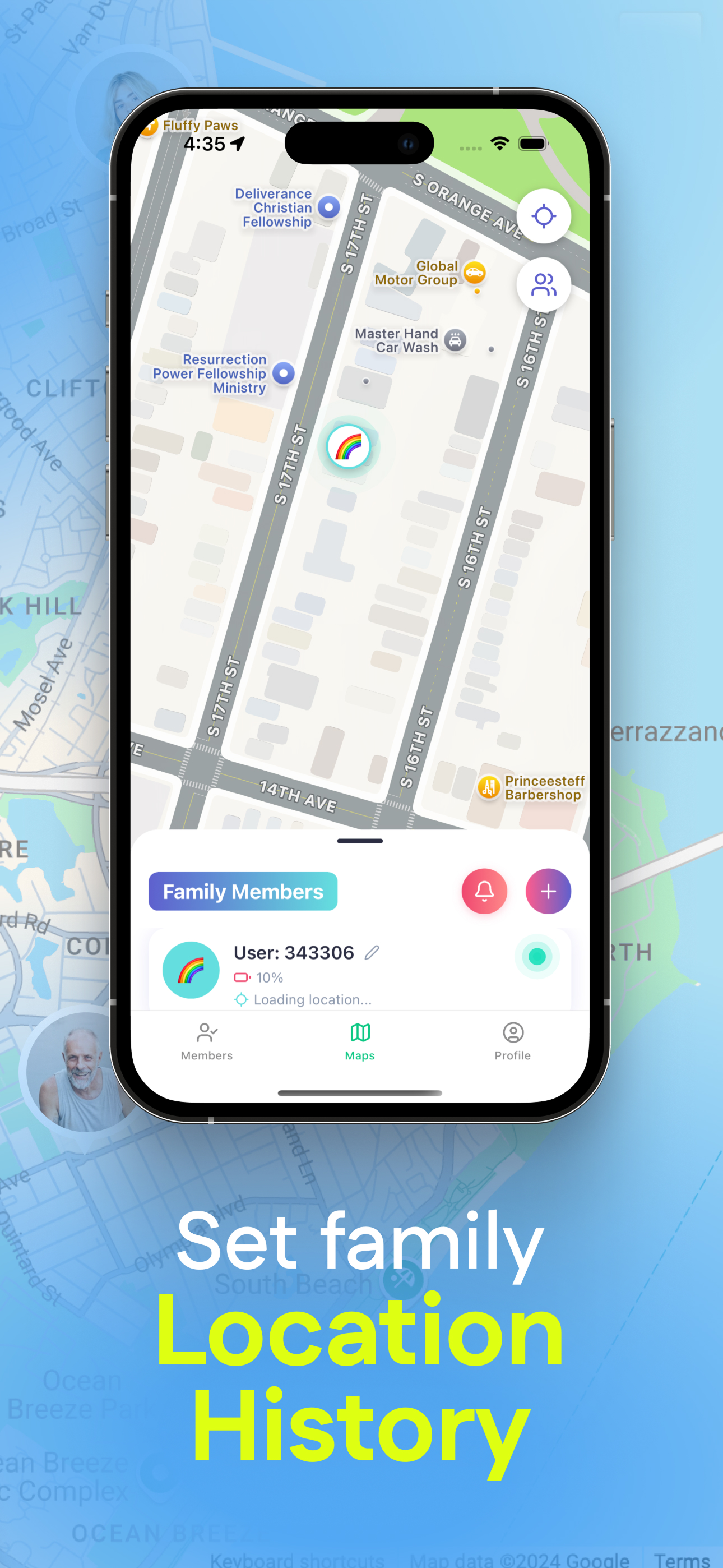 Family Location: Phone Control