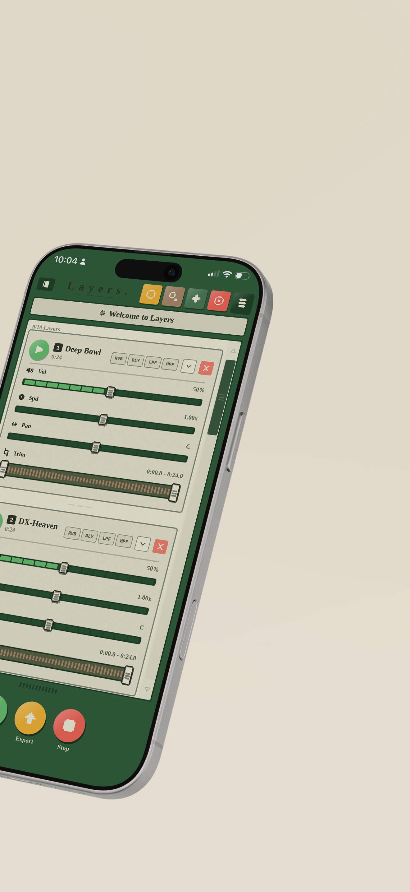 Layers: Ambient Audio Looper screenshot 2