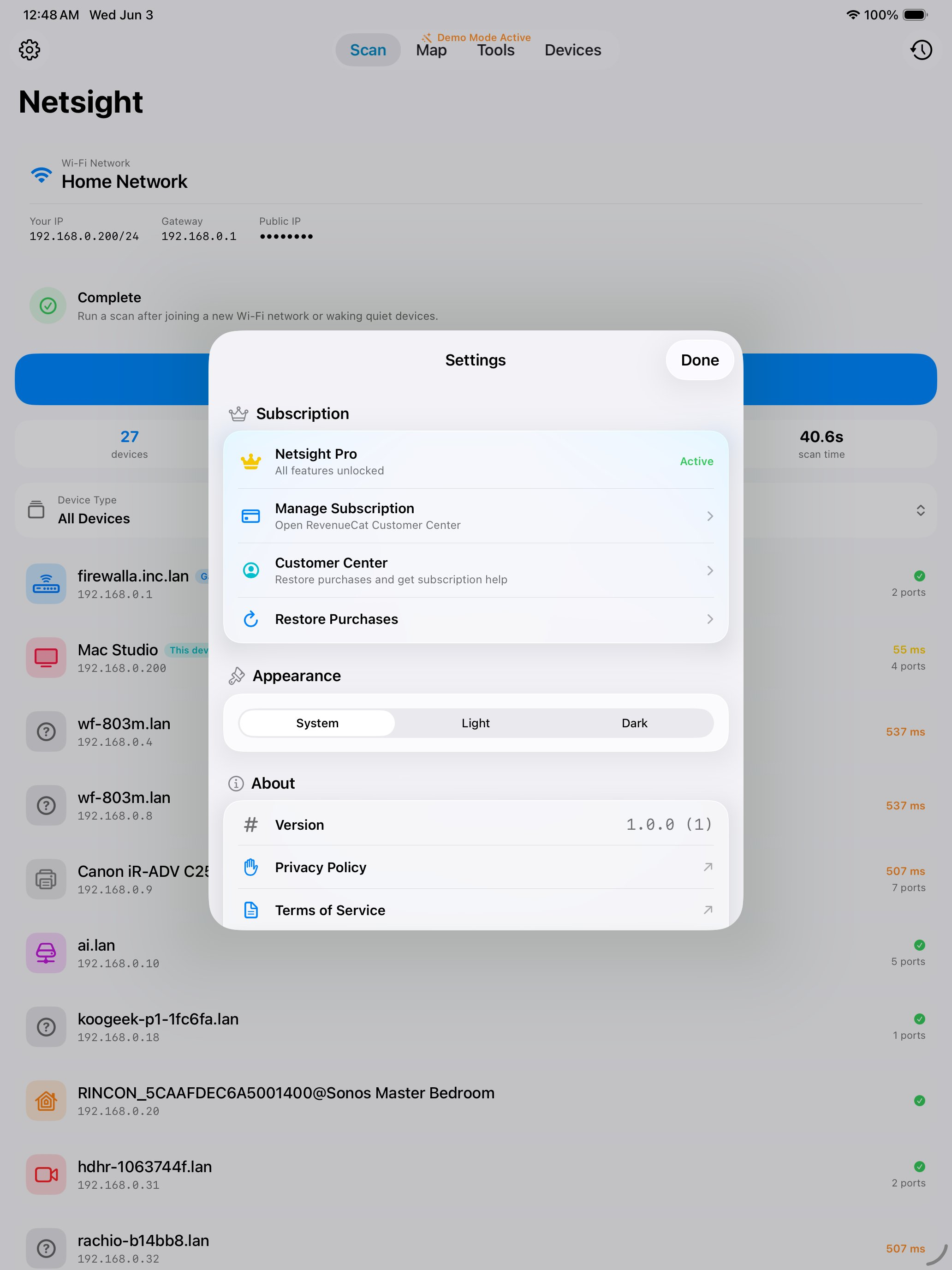 Netsight - WiFi Tools screenshot 15