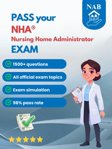 Nursing Home Administrator NHA iPad screenshot