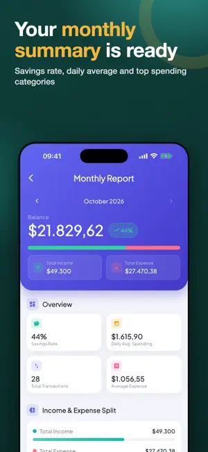 Masraf Yönetimi Budget Tracker screenshot 2