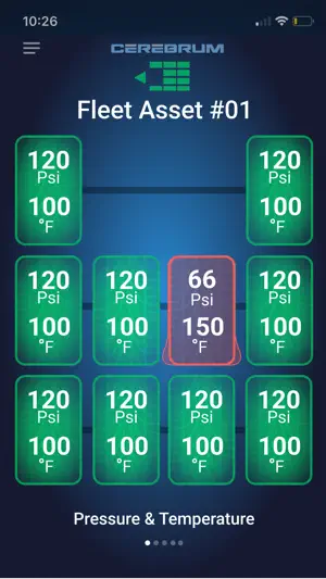 Cerebrum Tire Sensor screenshot 2