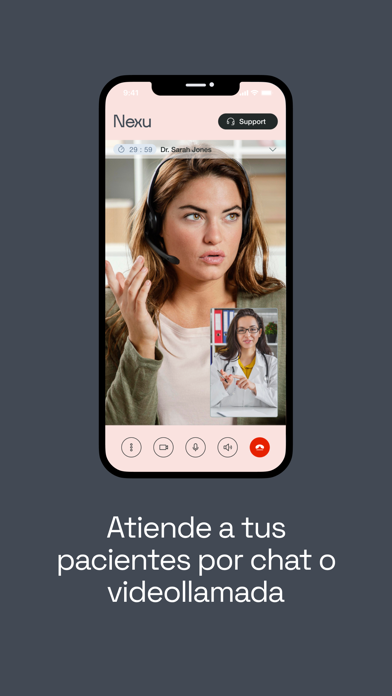 Nexu Health Professionals Screenshot