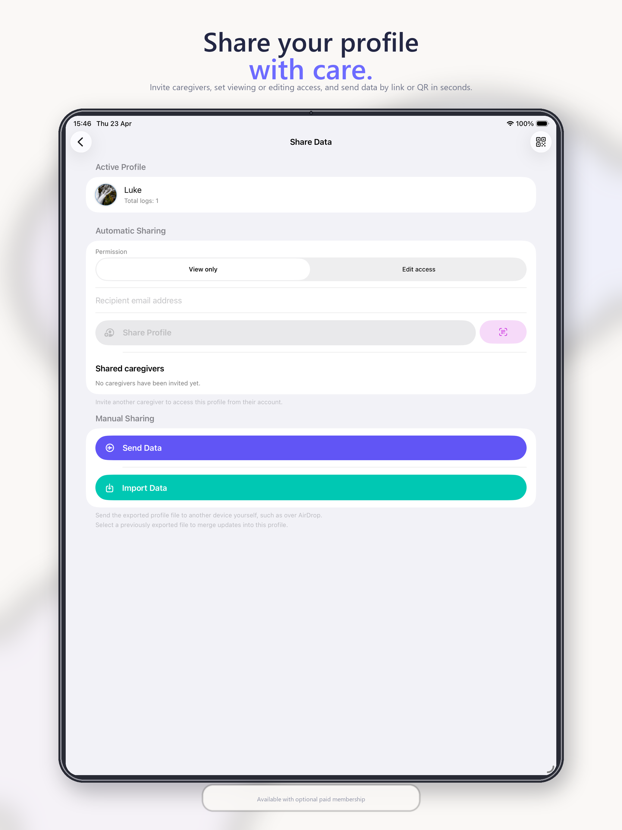 Nanny & Me - Newborn Tracker