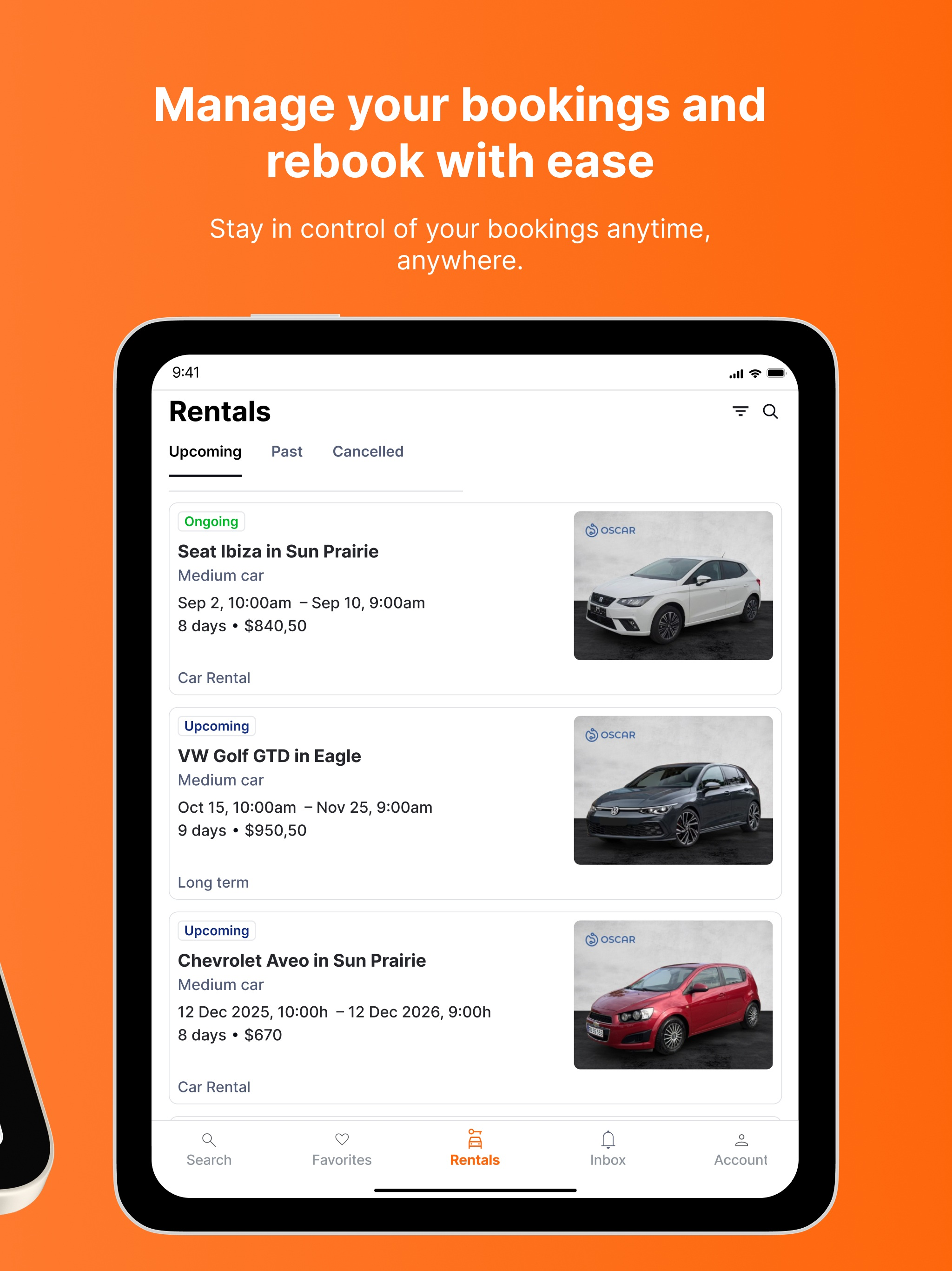 Oscar Car Rental screenshot 9
