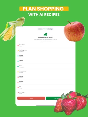 Grocery Shopping List - Alist iPad screenshot
