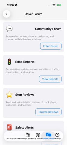 Trucker Path-Truck GPS&Map SS iPhone screenshot