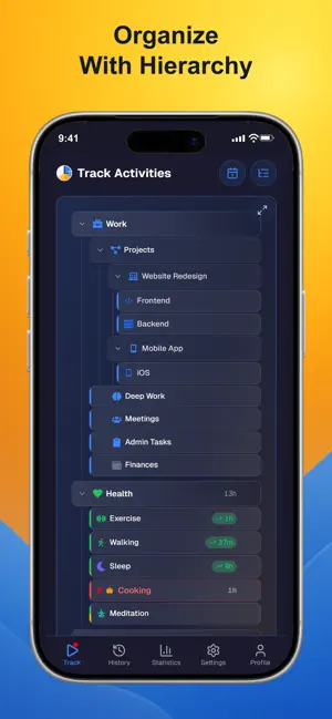 Timetracker - 24h Life Tracker screenshot 4