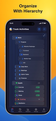 Timetracker - 24h Life Tracker Screenshot 4 of 6