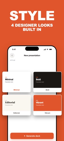 SlideLab: AI Presentation iPhone screenshot