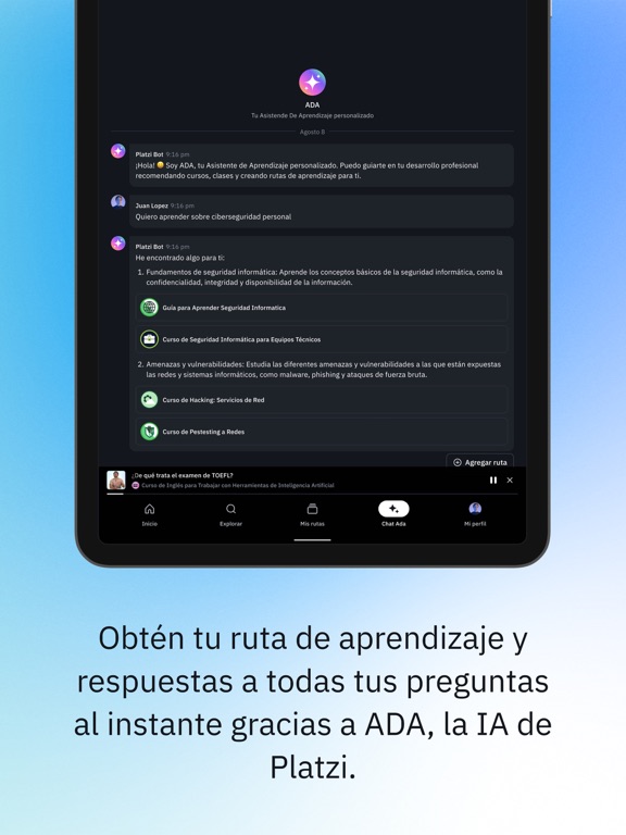 Screenshot #5 pour Platzi - Cursos Online