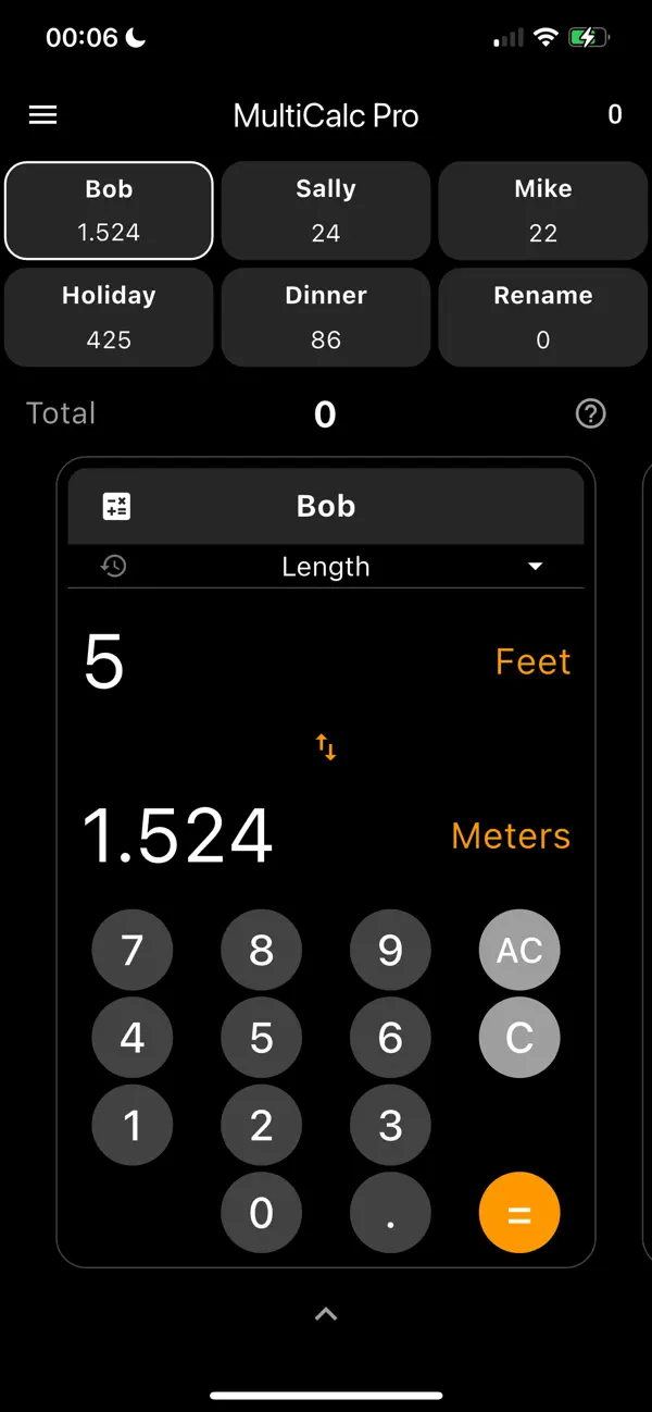 #4. MultiCalc (iOS) di: SyCIS Ltd