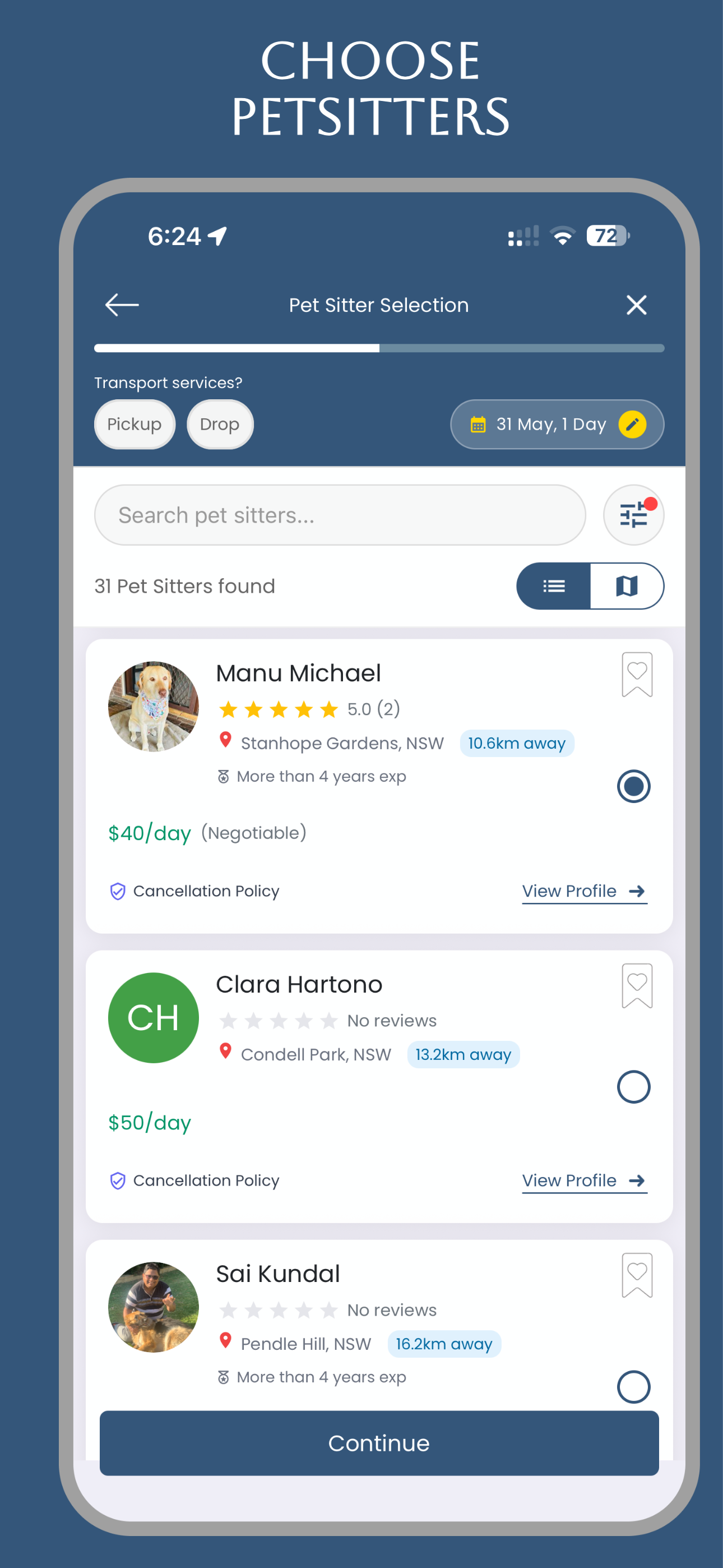 PetCarians - Pet Care App screenshot 3