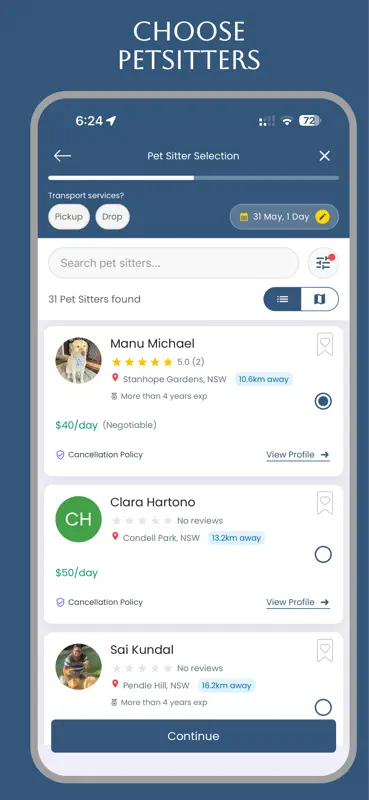 PetCarians - Pet Care App screenshot 3 of 10