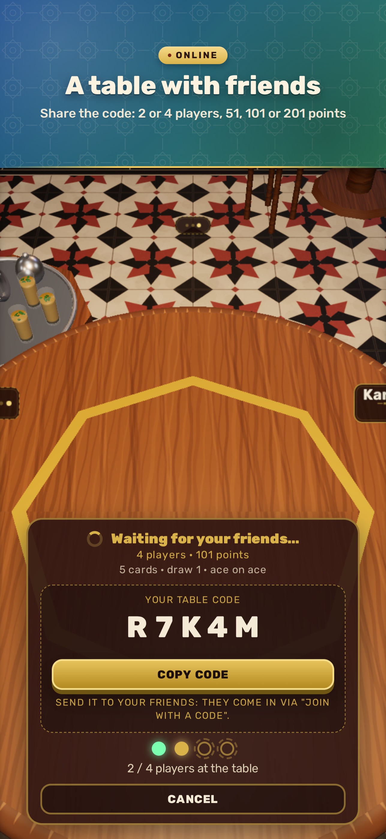 Screenshot 6 of Hez Jouj: Moroccan Card Game