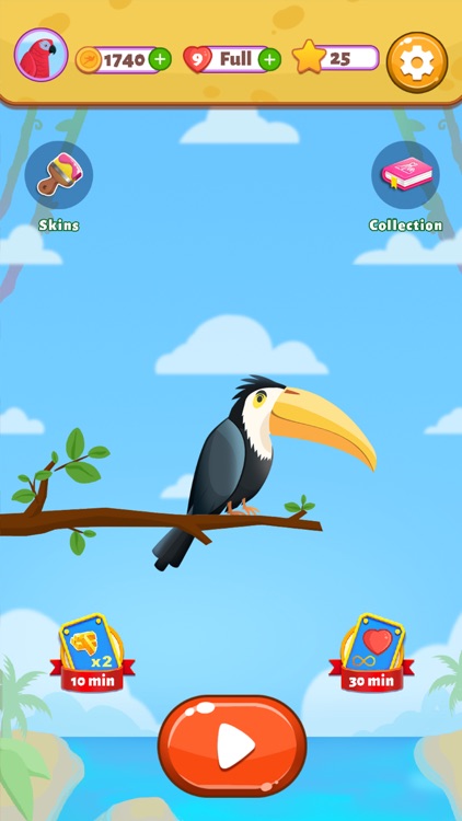 Bird Puzzle - Sorting Games