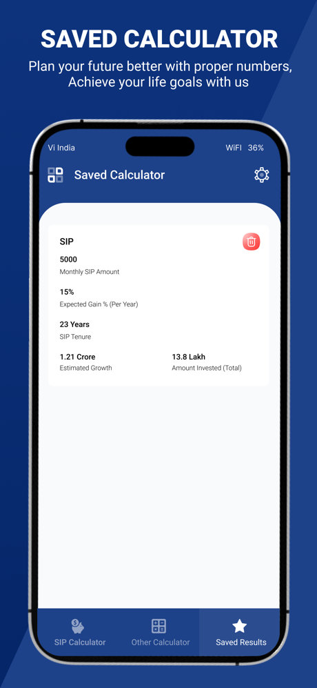 SIP Calculator - Loan EMI Tool screenshot 8
