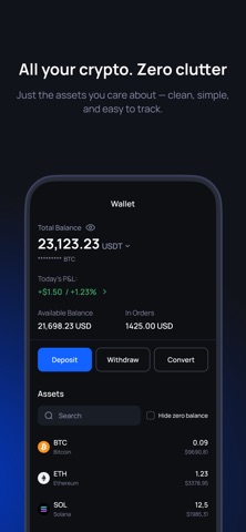 EarnBIT: Buy & Exchange Crypto iPhone screenshot