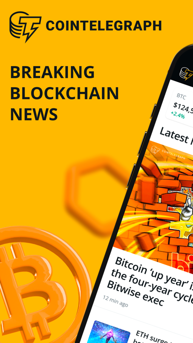Cointelegraph: Crypto News iPhone screenshot 1 - Finance app