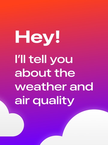 Weather — how you feel iPad screenshot