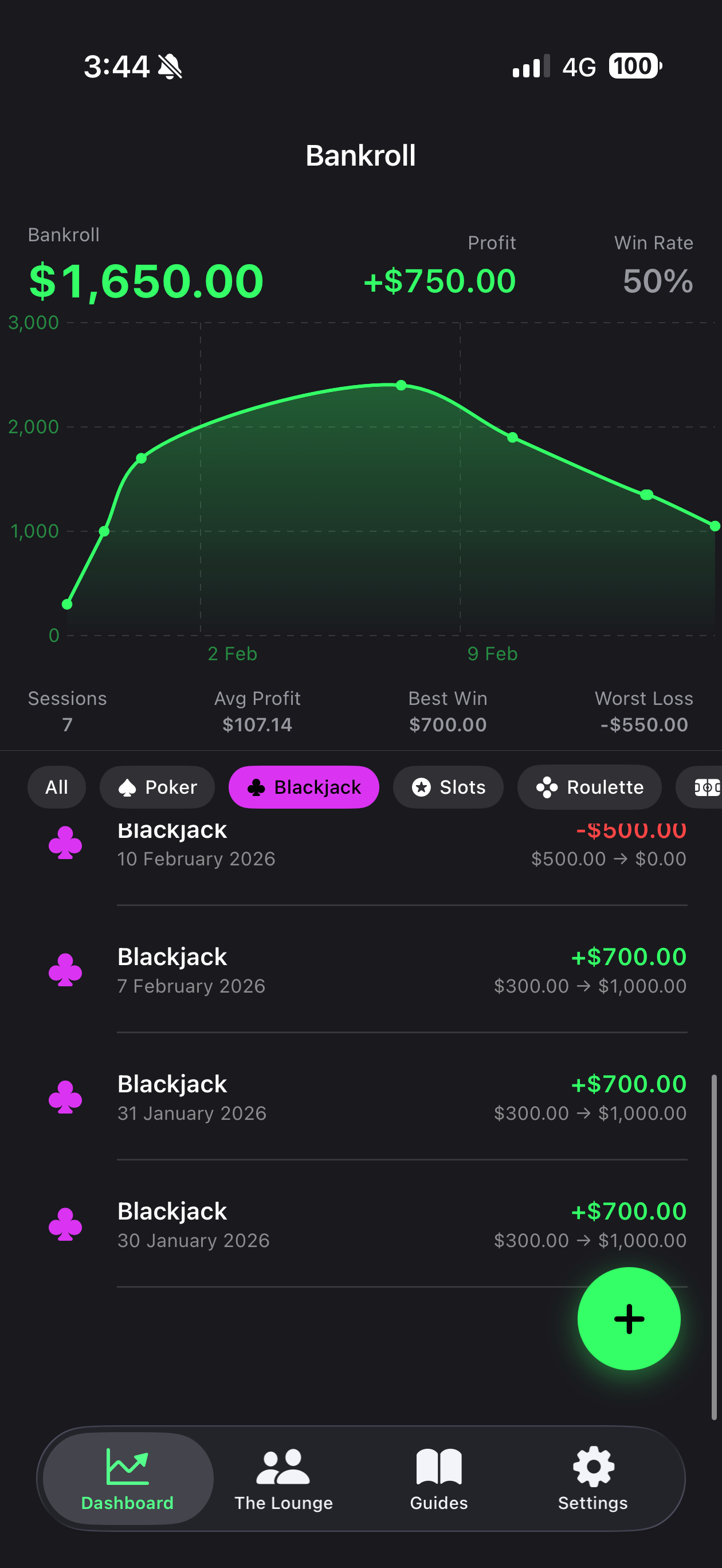 Bankroll Tracker screenshot 3