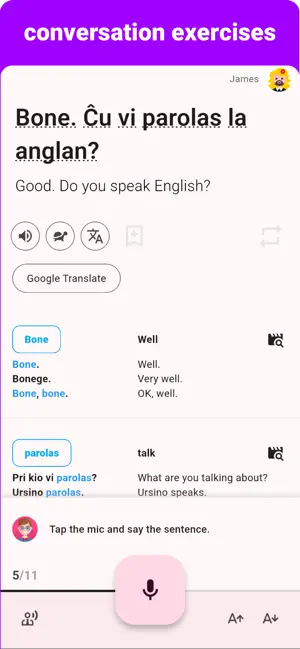 Esperanto - Listening Speaking screenshot 4