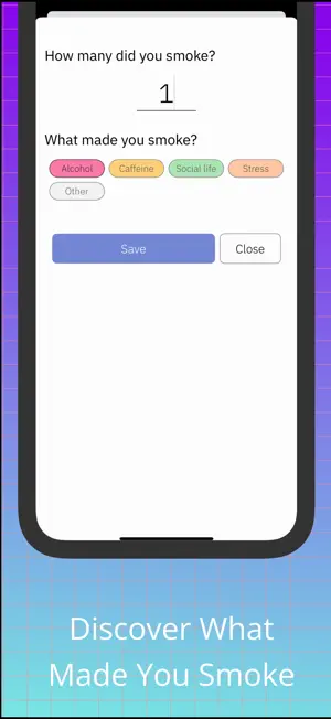 Inhale: Cigarette Tracker screenshot 4