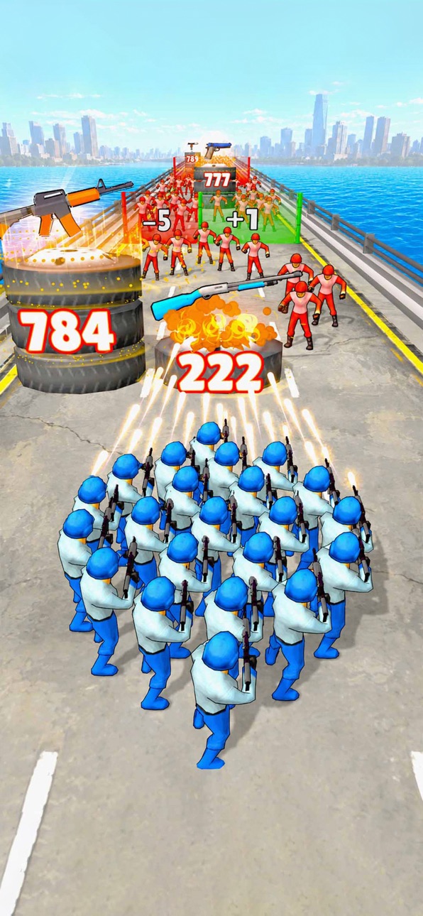 Real War: Survival Game iOS Mod IPA screenshot 3 - iOS game interface