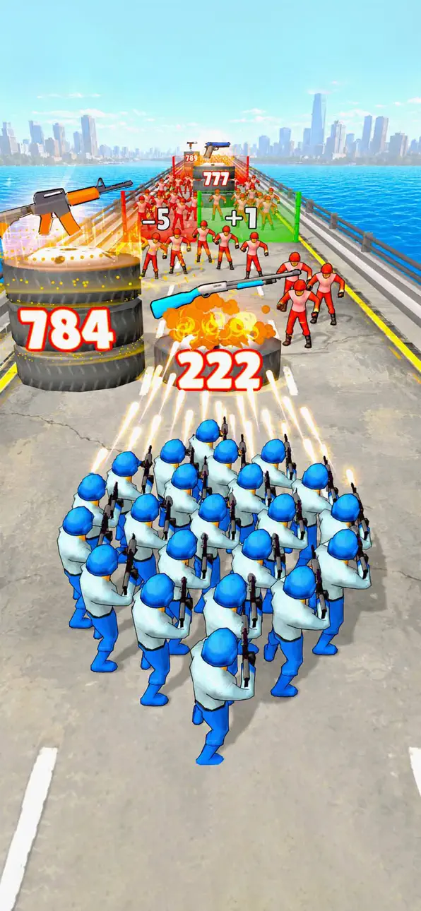 Real War: Survival Game iOS Mod IPA screenshot 3 - iOS game interface