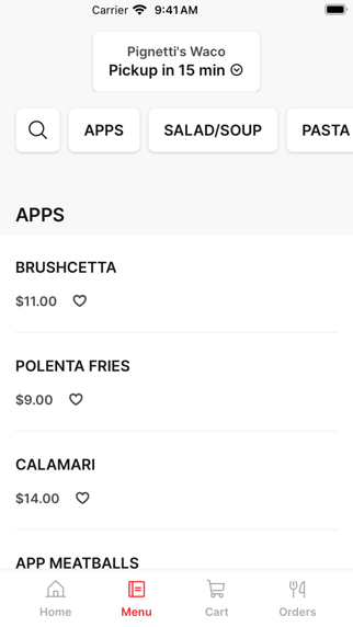 App screenshot