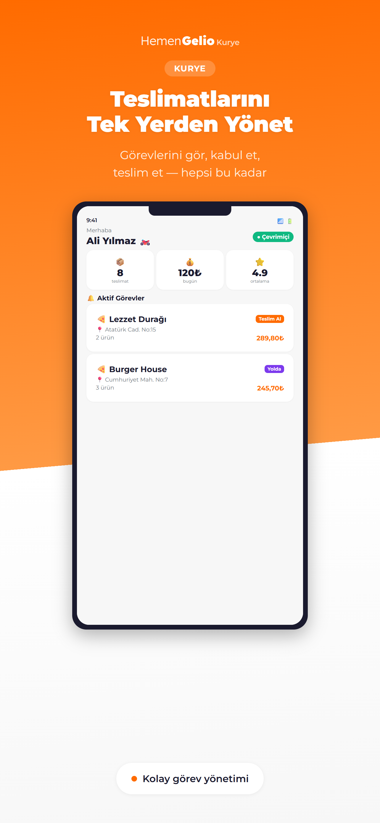HemenGelio Kurye screenshot 5