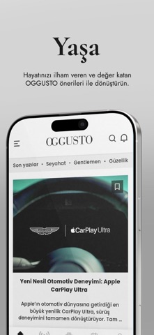 OGGUSTO: Gustolu Yaşam Rehberi screenshot