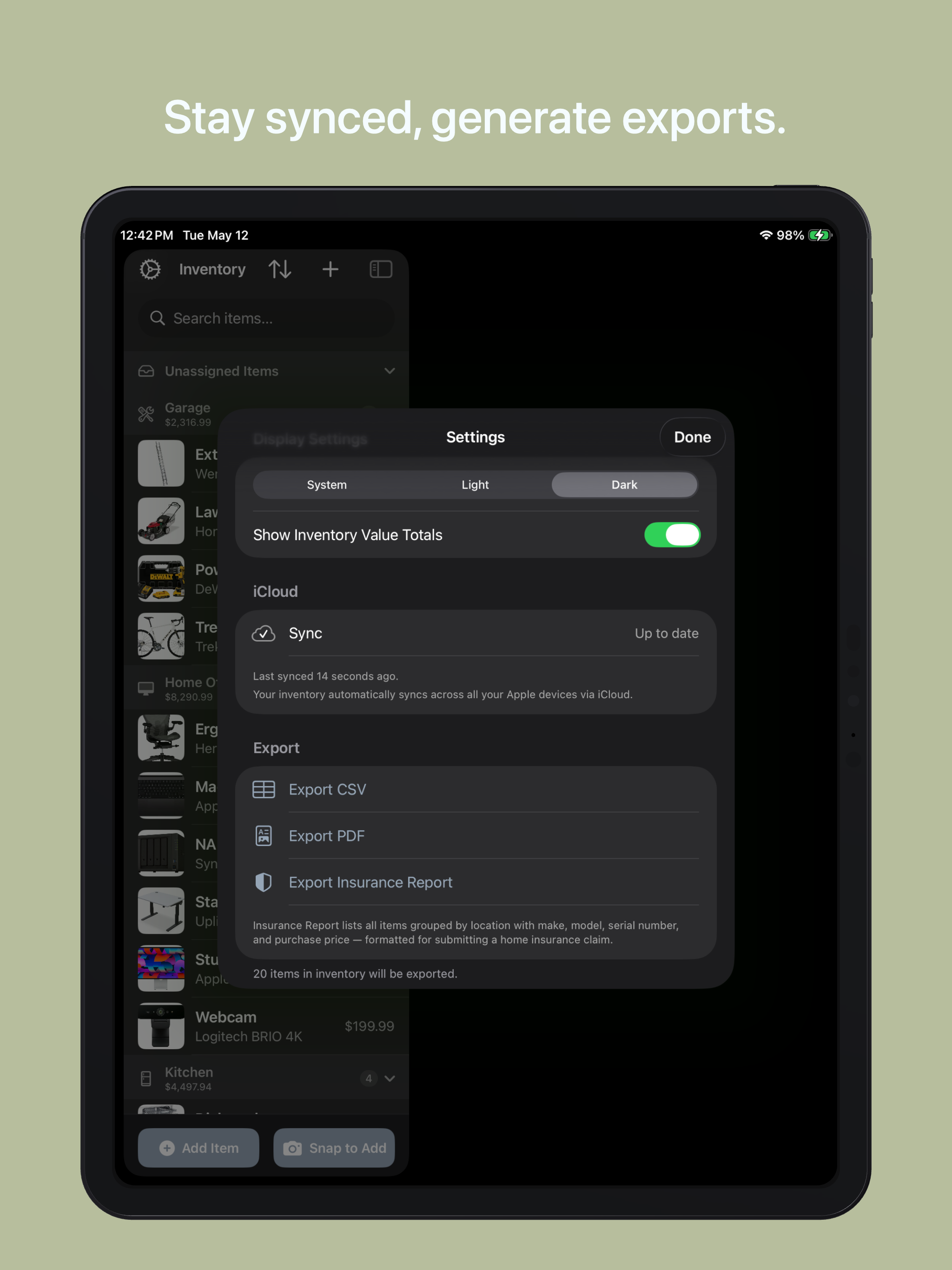 Truly Simple Inventory screenshot 6