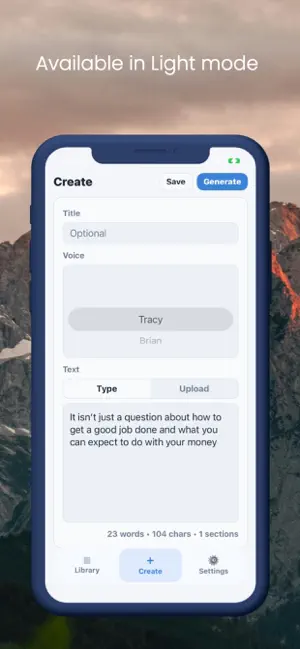 Vox - Offline Audio Generator screenshot 3