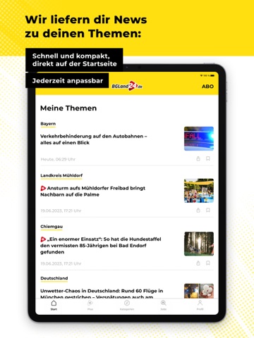BGLand24.de iPad screenshot