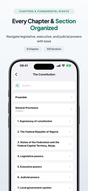 Constitution of Nigeria 1999 screenshot 3