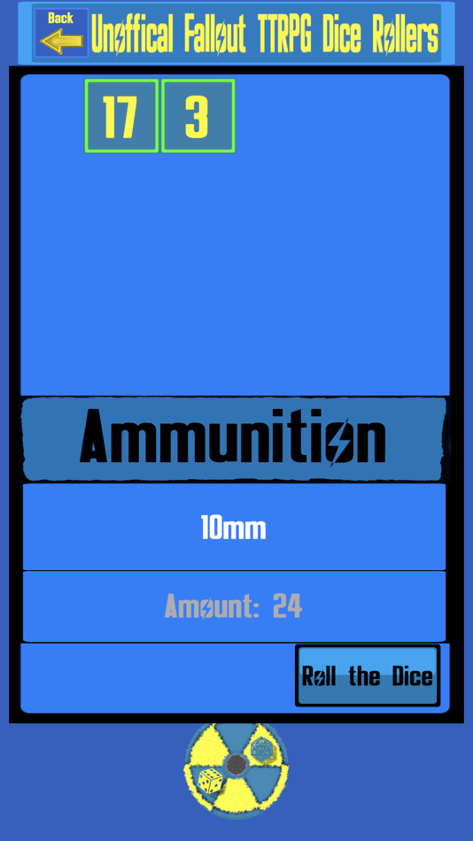 #8. Unofficial FOTTRPG Dice Roller (iOS) بواسطة: Bily Salazar