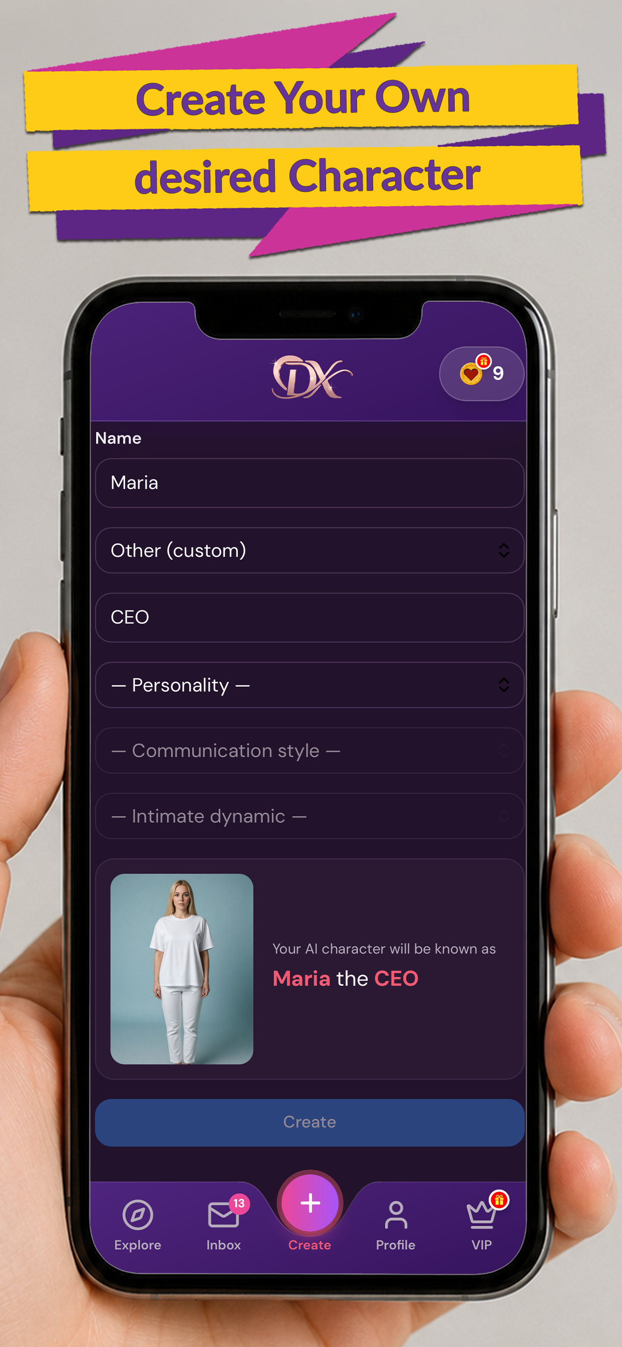 DesireX: AI Girlfriend Chat screenshot 4