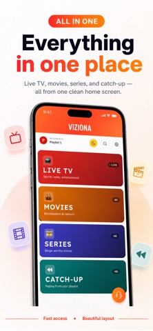 Viziona - IPTV Player Screenshot 3 of 10