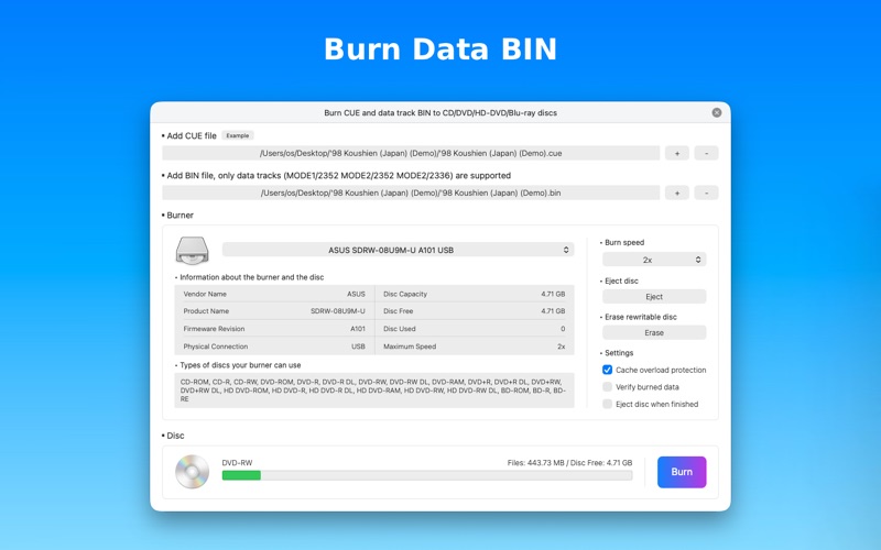 App screenshot
