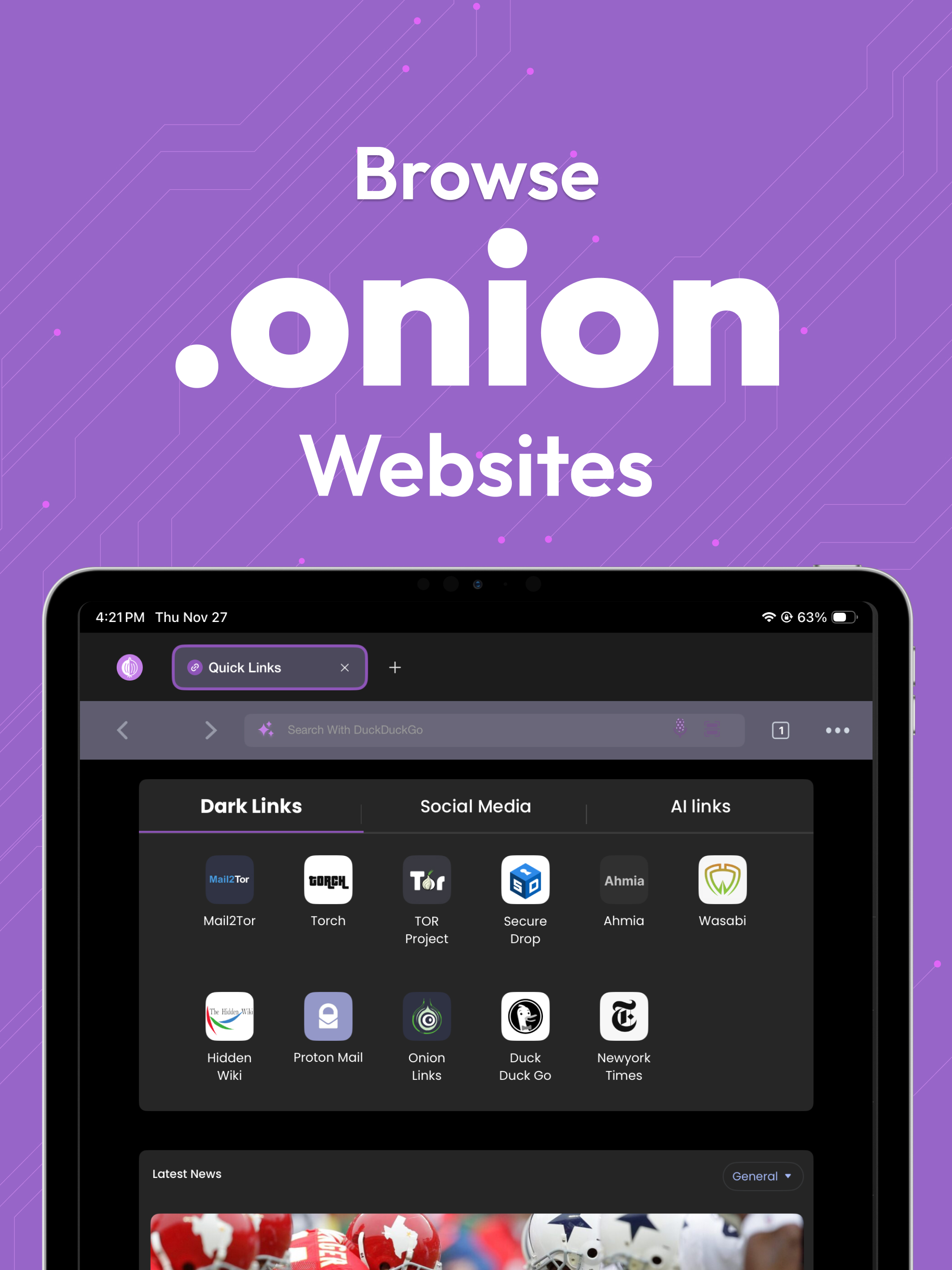 Dark Web Private TOR Browser screenshot 11