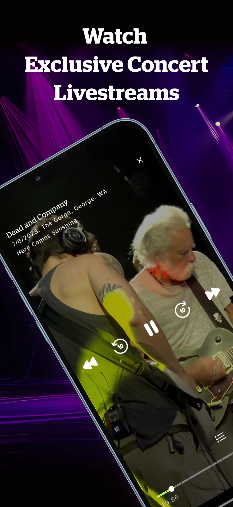 nugs: Live Music Lives Here screenshot