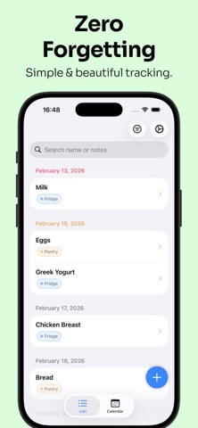 Expiration Tracking KigenTimer Screenshot 1 of 5