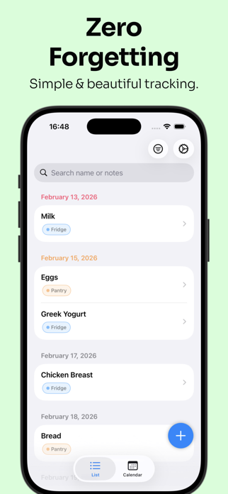 Expiration Tracking KigenTimer Screenshot 1 of 5